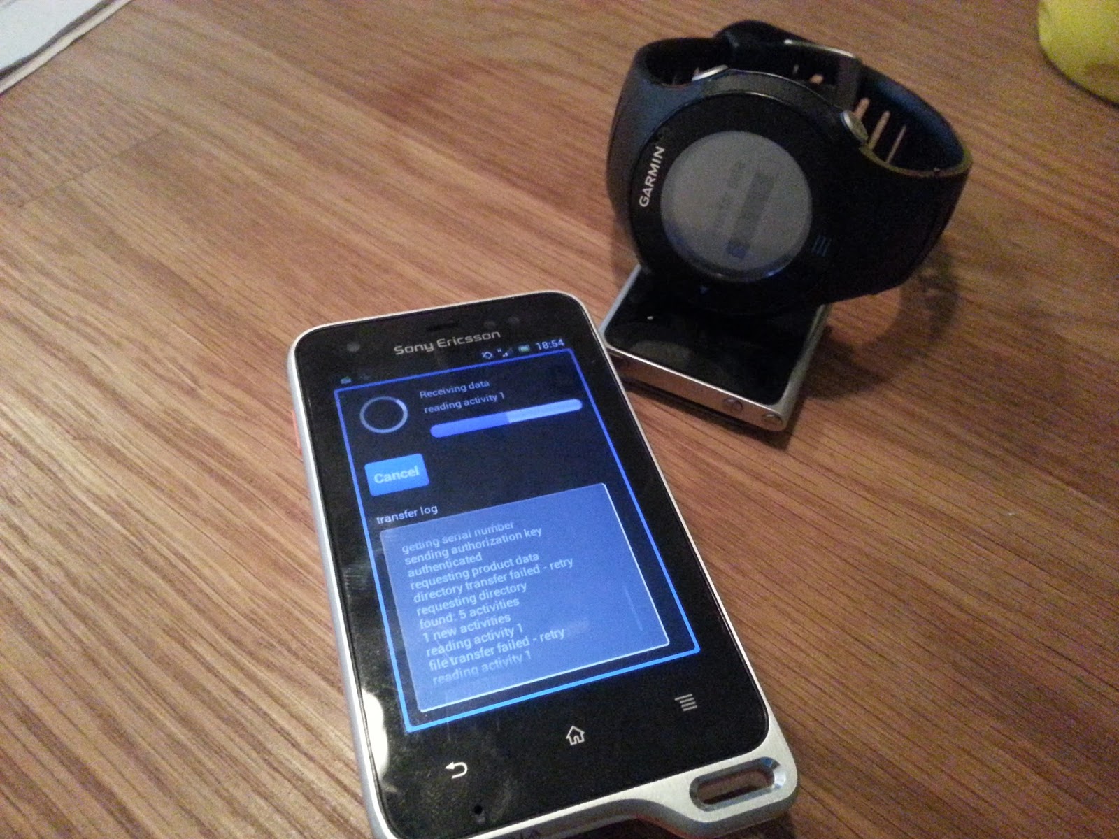 Porcentaje Normal navegador Mikael Karlsson: How to upload your Garmin watch data to Garmin connect  with an Android phone