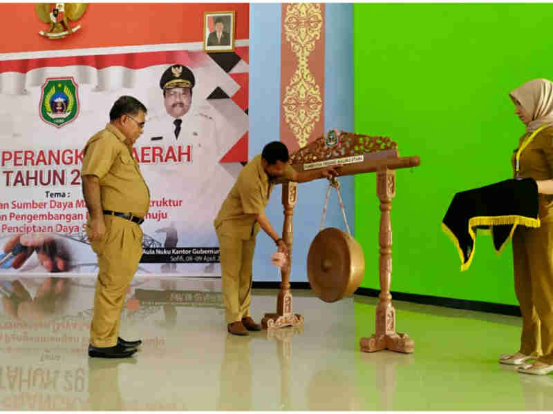 Salmin Janidi Buka Forum Perangkat Daerah (FPD) dan Musrenbang Maluku