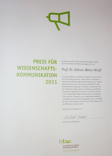 Prize certificate