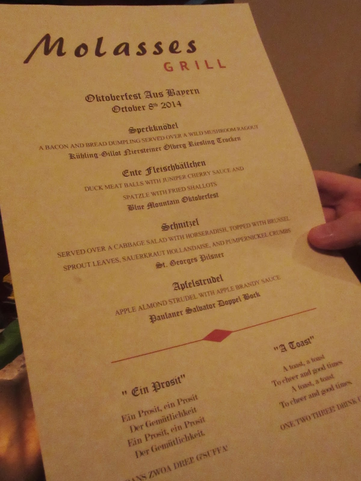 Molasses Grill It's not just dinner. It's a social event.