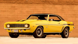 1969 Chevrolet Yenko Camaro 427 1969 Chevrolet Yenko Camaro Right Front Picture