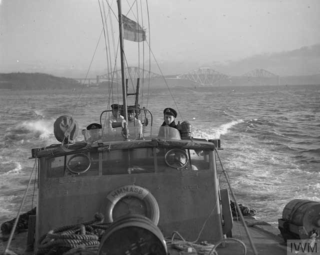 British torpedo boat in the Firth of Forth, 5 January 1942 worldwartwo.filminspector.com