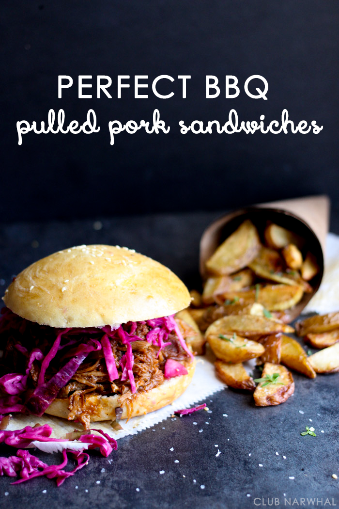 Slow Cooker BBQ Pulled Pork Sandwiches | An easy summer meal to feed a crowd! 
