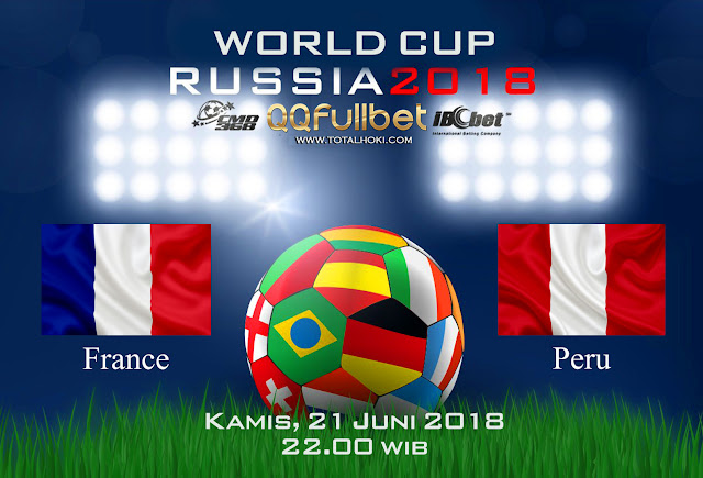 BOLA88 - PREDIKSI BOLA PIALA DUNIA : PRANCIS VS PERU 21 JUNI 2018 ( RUSSIA WORLD CUP 2018 )