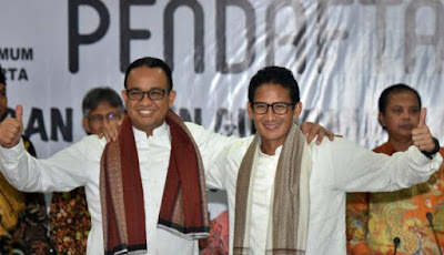 Anies-Sandiaga Bentuk Gerakan Rp50 Ribu untuk Kampanye Anies-Sandiaga Bentuk Gerakan Rp50 Ribu untuk Kampanye