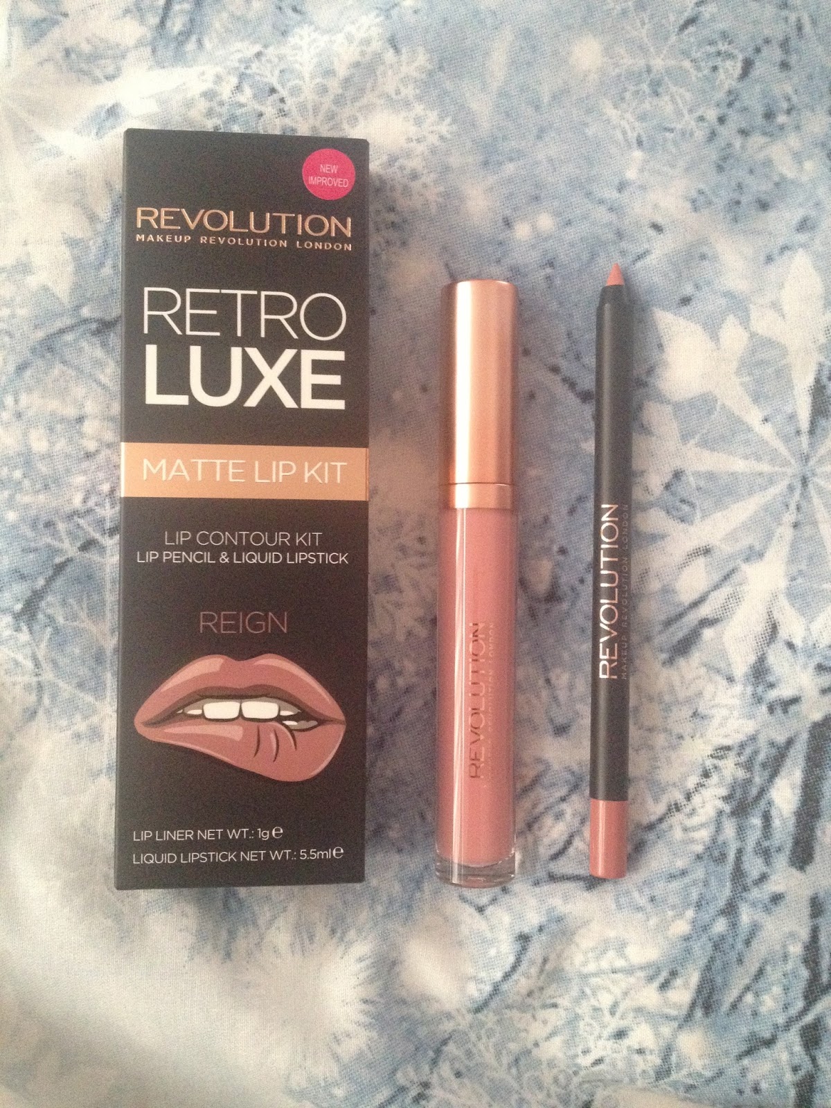 The Makeup Junkie's Diary Makeup Revolution Retro Luxe Matte Lip Kit