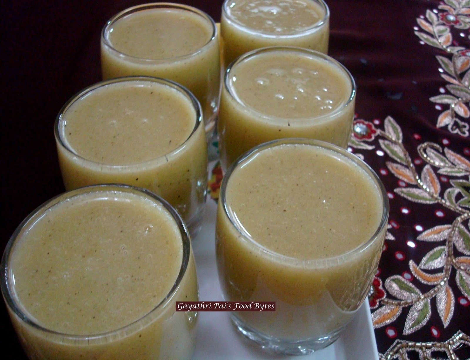 Gayathri Pai's Food Bytes Chilled Guava Juice with dry ginger pd