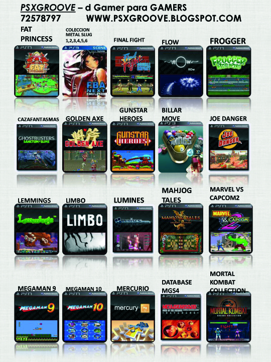 lista actualizada de juegos para PS3 14/12/11