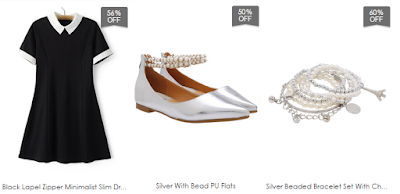 cute beautiful collar lbd dress silver flats bracelet cute beautiful collar lbd dress silver flats bracelet