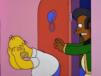 Homero y Apu