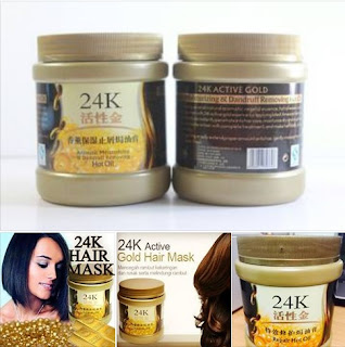 Masker Rambut 24K / Hair Mask 24K Gold Masker Rambut 24K / Hair Mask 24K Gold