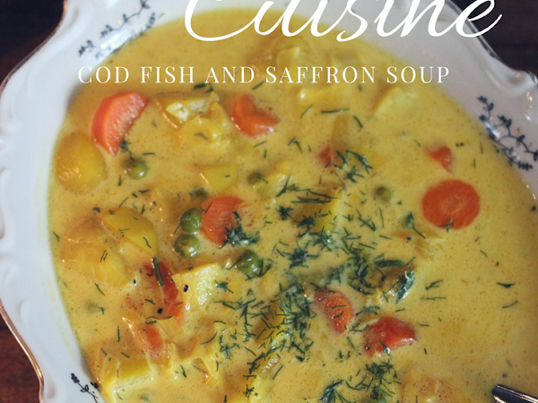 Cod Fish And Saffron Soup 