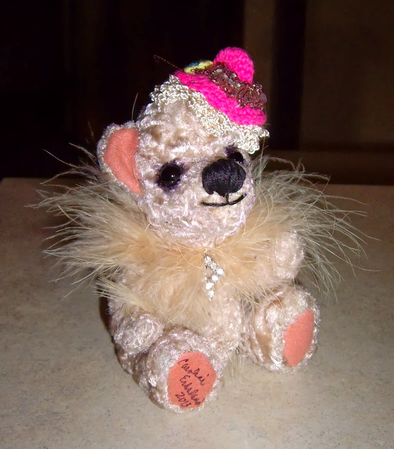Carolines Handmades, Handmade DOLLS Hand Teddy Bear created Oct. 2013