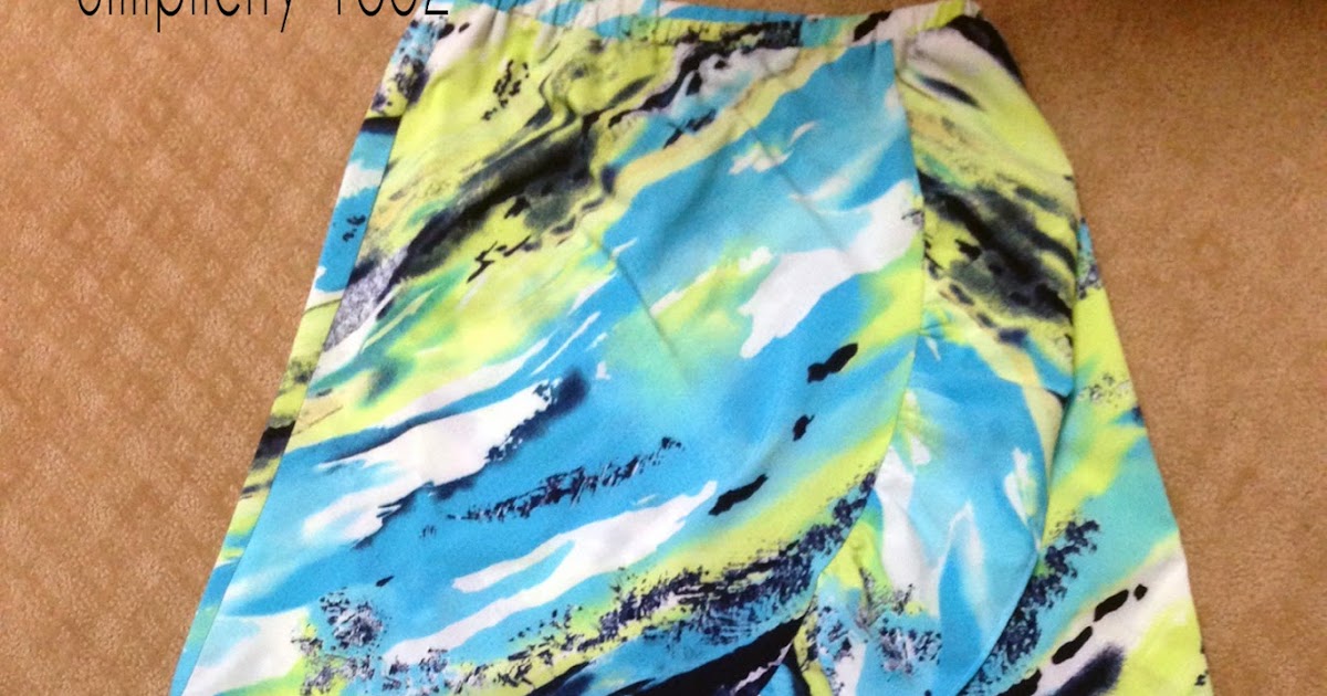 Sharon Sews: Summer Breeze Skirt - Simplicity 1662