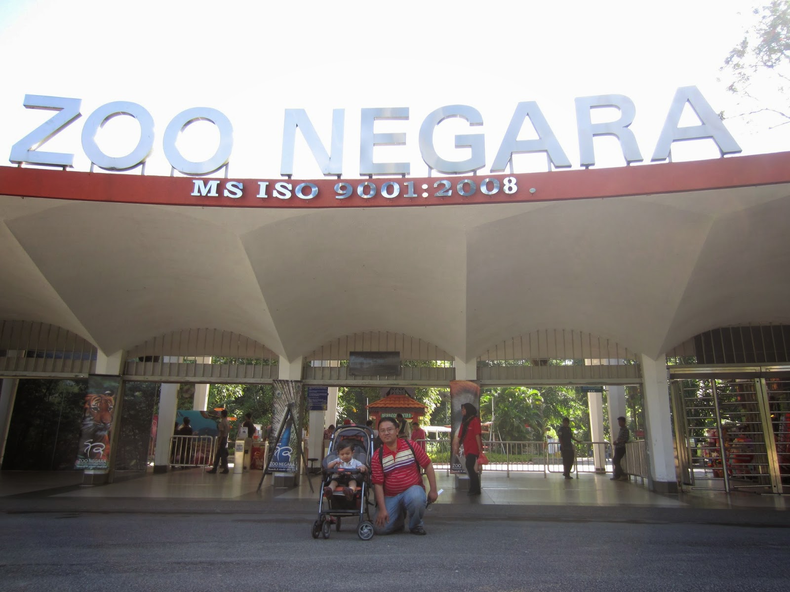 Jalan ke Zoo Negara 2012 Hulu Kelang, Selangor