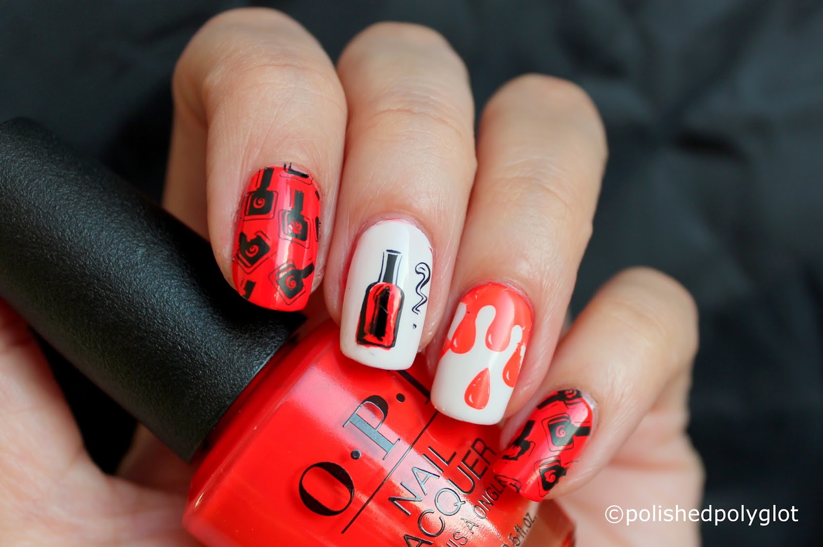 Nail art │ Nail design about 'hobbies' [Nail crazies unite] / Polished