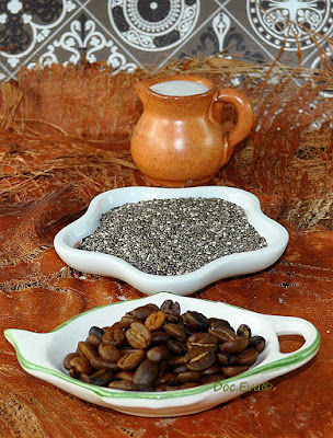 Café, Chia, Kokosmilch