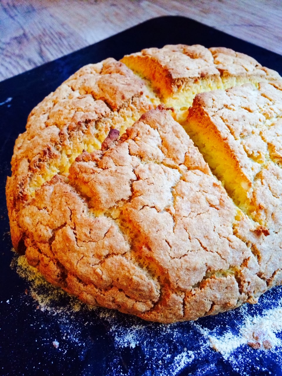 David Hall Food Corn Soda Bread