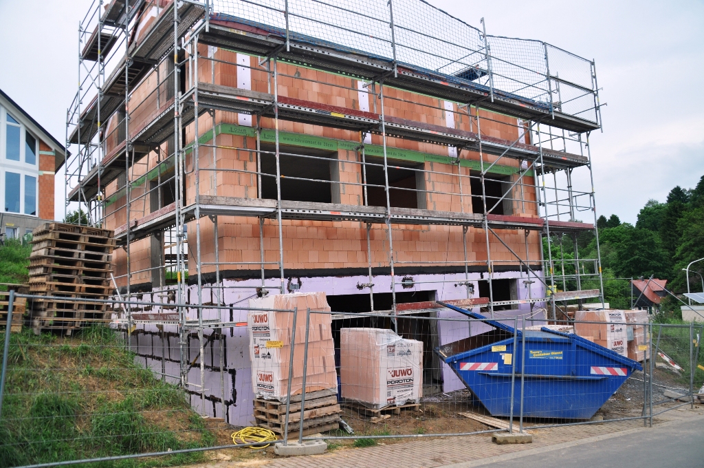 Wir Bauen Ein Haus Am Muhlberg Tag 42 46 Aussendammung