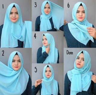 cara berjilbab segi empat cara berjilbab segi empat