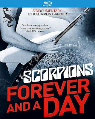 Scorpions documentary Forever and a Day Blu-ray cover