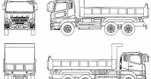 20 Inspirasi Sketsa Miniatur Truk Fuso The Toosh