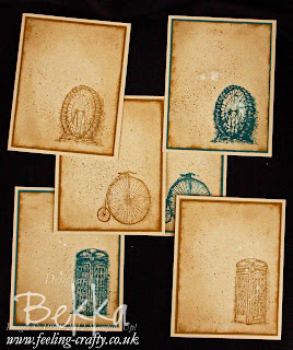 Sale-a-Bration 2013 Sneak Peek - Feeling Sentimental Card Set by Bekka Prideaux - contact her for more information on how to get this stamp set for free