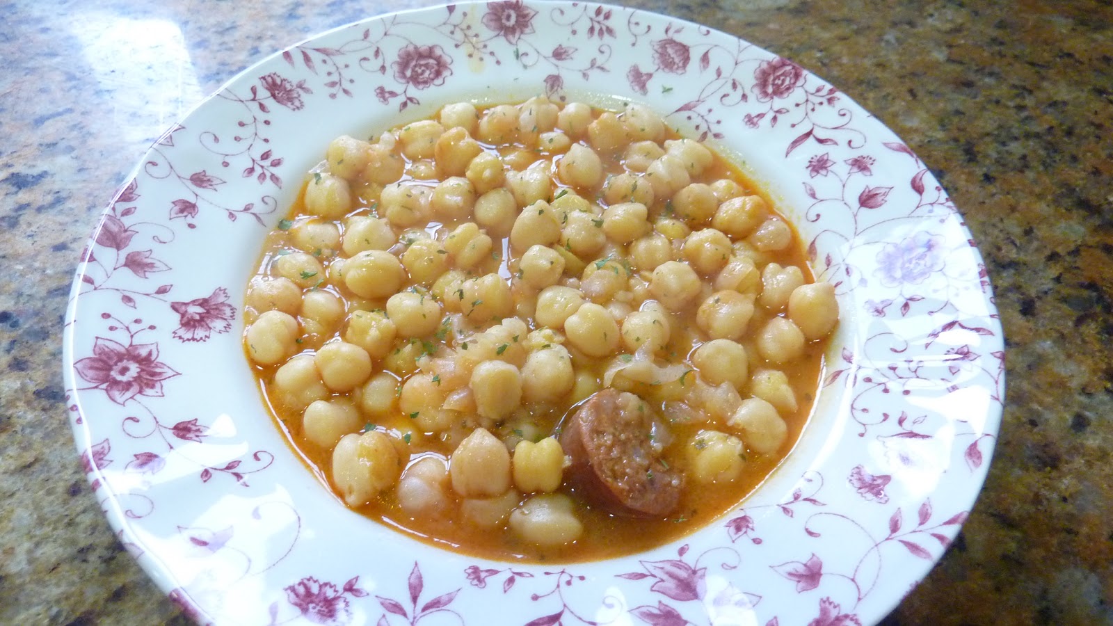 cocina que enamora garbanzos guisados