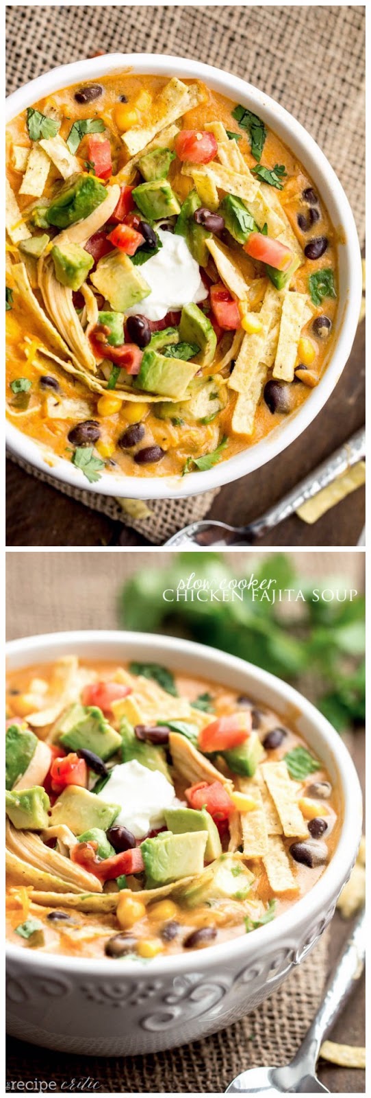 Slow Cooker Chicken Fajita Soup Chopped Jalapeno