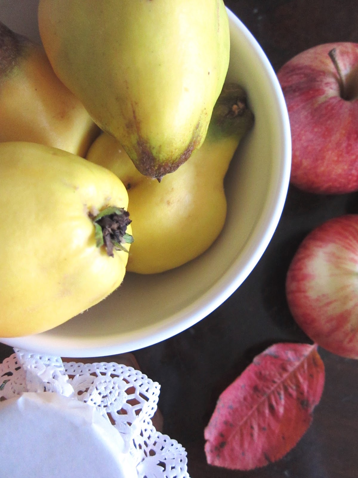 Das rote Haus Nr . 12: Apfel-Quitten-Gelée Das rote Haus Nr . 12: Apfel-Quitten-Gelée