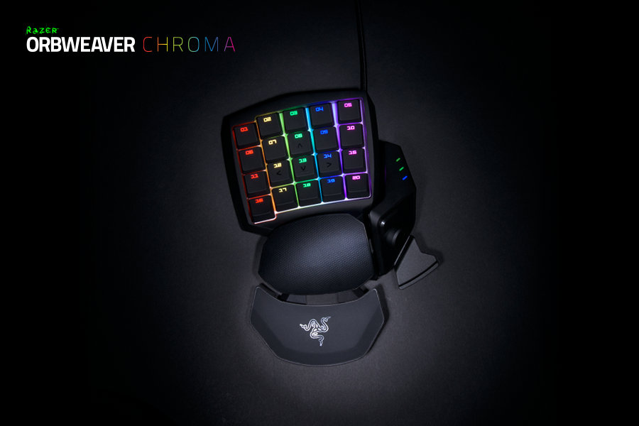 Razer Orbweaver Chroma განხილვა Venatus