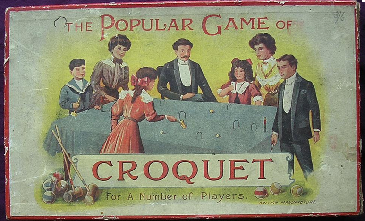 Antique Pickers Victorian Croquet