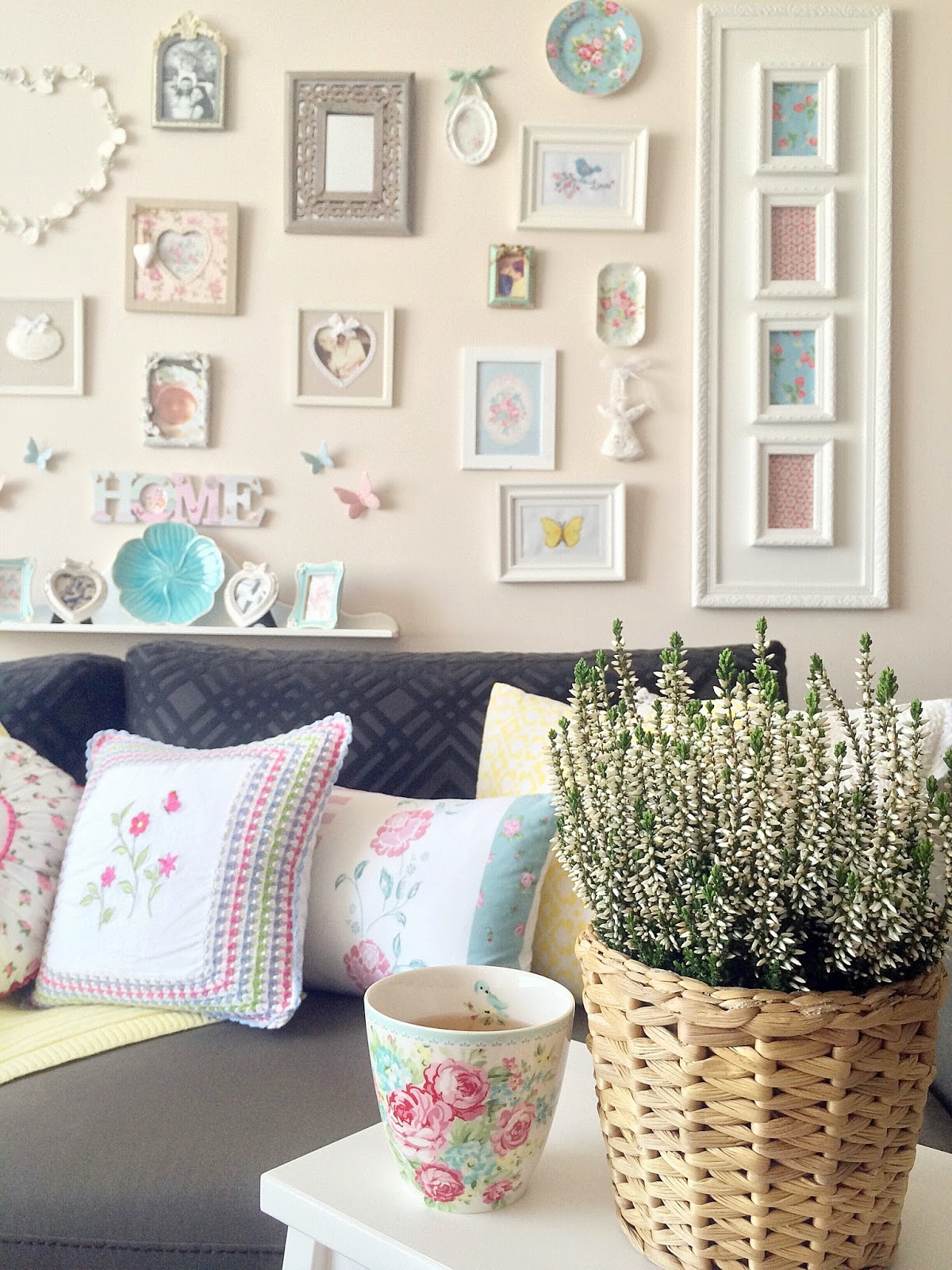 sweet ELİS home Duvarda Tabak Dekorasyonu