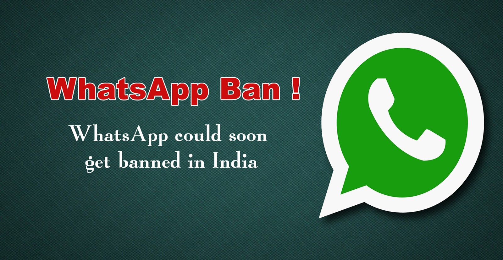Image result for whatsapp ban in india