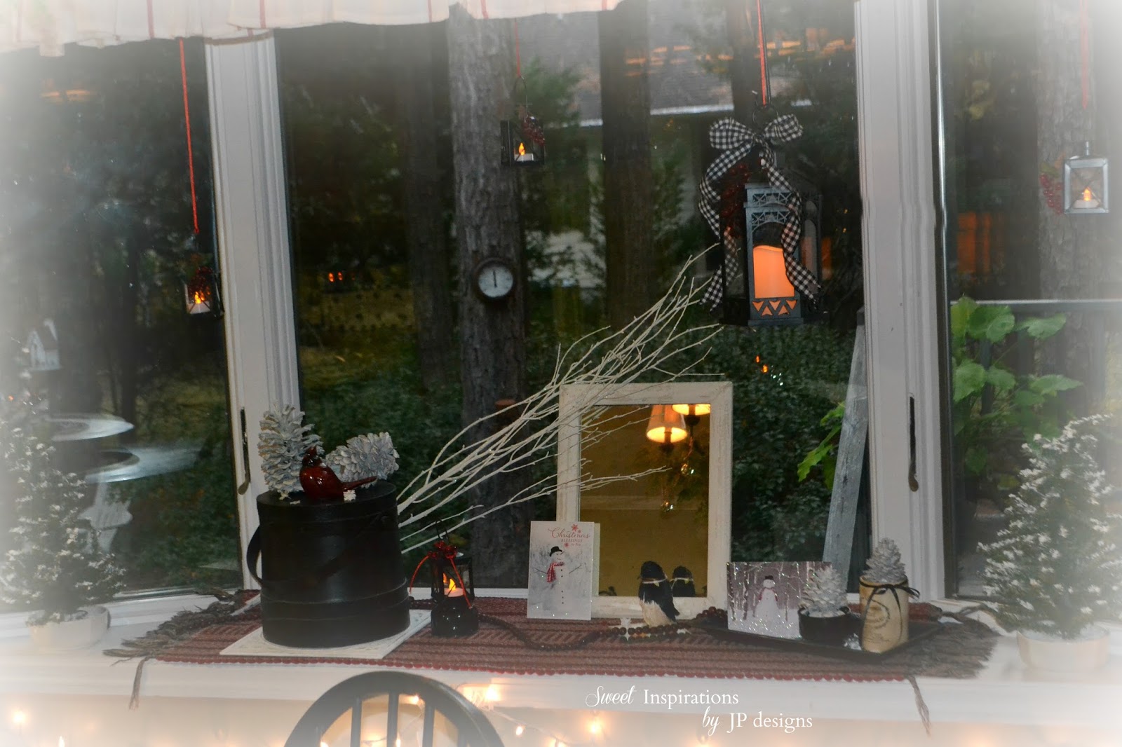 Sweet Inspirations by JP designs A Christmas Lantern Window Theme