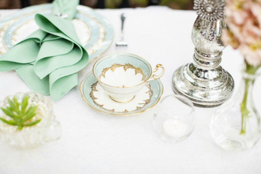 Blue Lily Event Planning Mint and Coral Wedding Shoot...