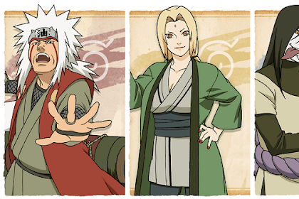 Mengenal 3 Sannin Legendaris di Naruto