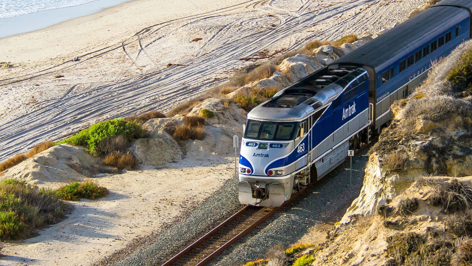 Amtrak Train Kills Pedestrian in Oceanside.