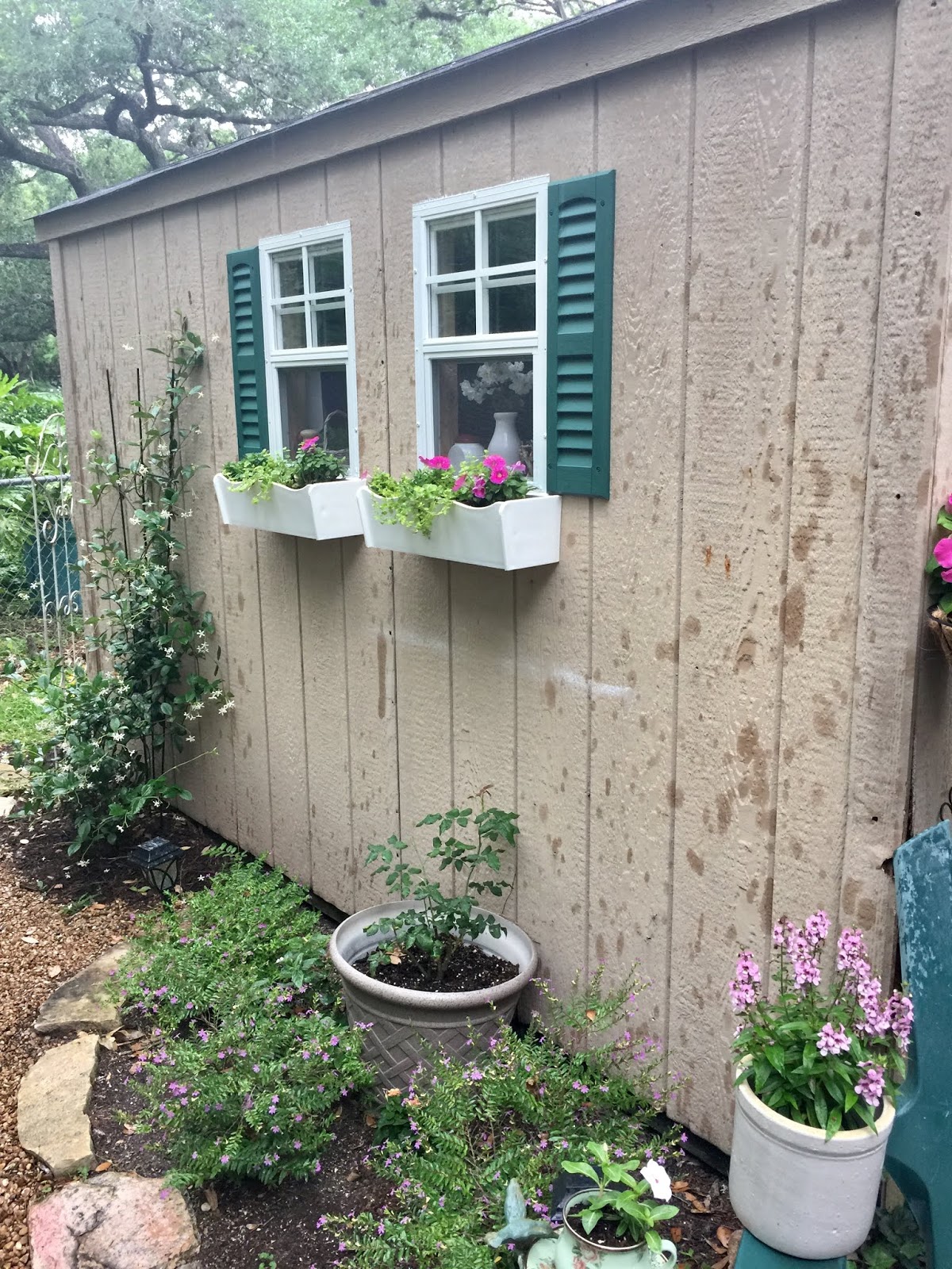 Ash Tree Cottage Daily She Shed Windows Installed