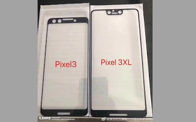 تسريبات موقع "SlashGear" تكشف عن تصميم هاتفي جوجل Pixel 3 و Pixel 3 XL Pixel3