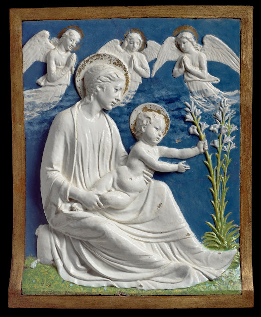 Art Eyewitness Della Robbia Sculpting with Color in Renaissance Florence