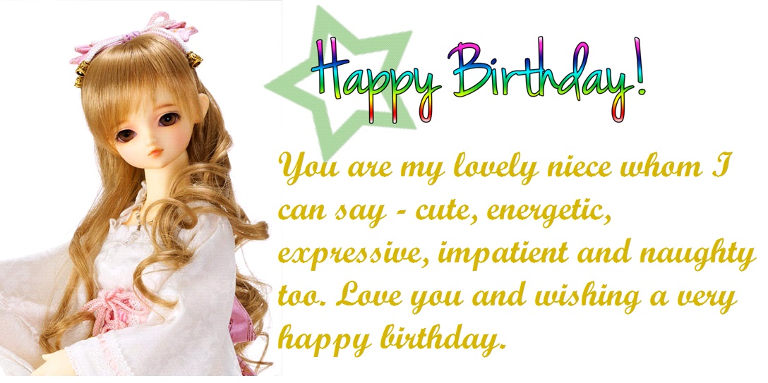 50+ Niece Birthday Quotes and Images | Happy Birthday Wishes