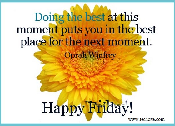 Friday quotes and sayings