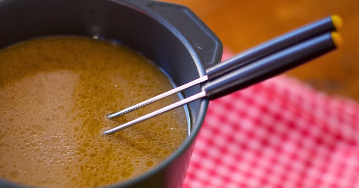 La miss Pagaille cuisine Bouillon à fondue chinoise