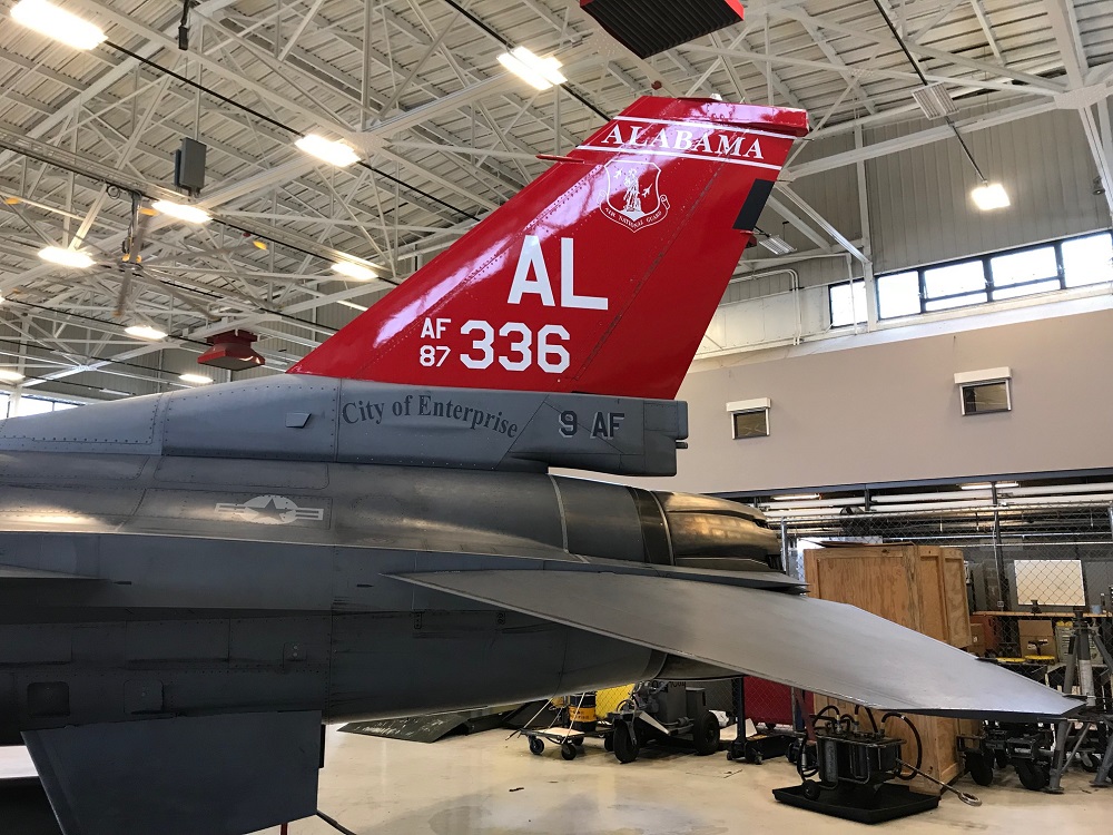 187th Figher Wing, F16 Red Tails