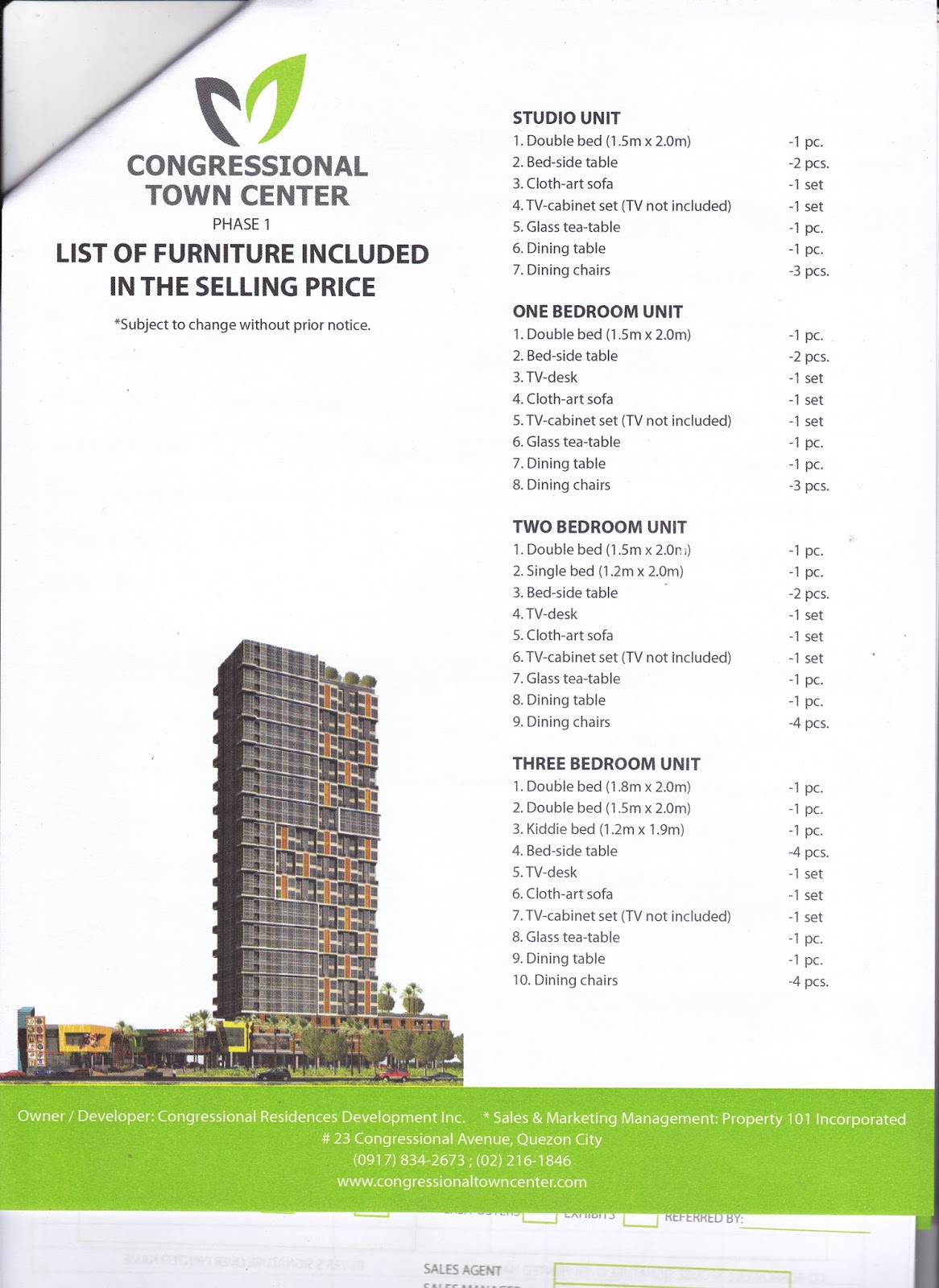 House and Lot, Townhouses, Condominiums, Condotels **RFO