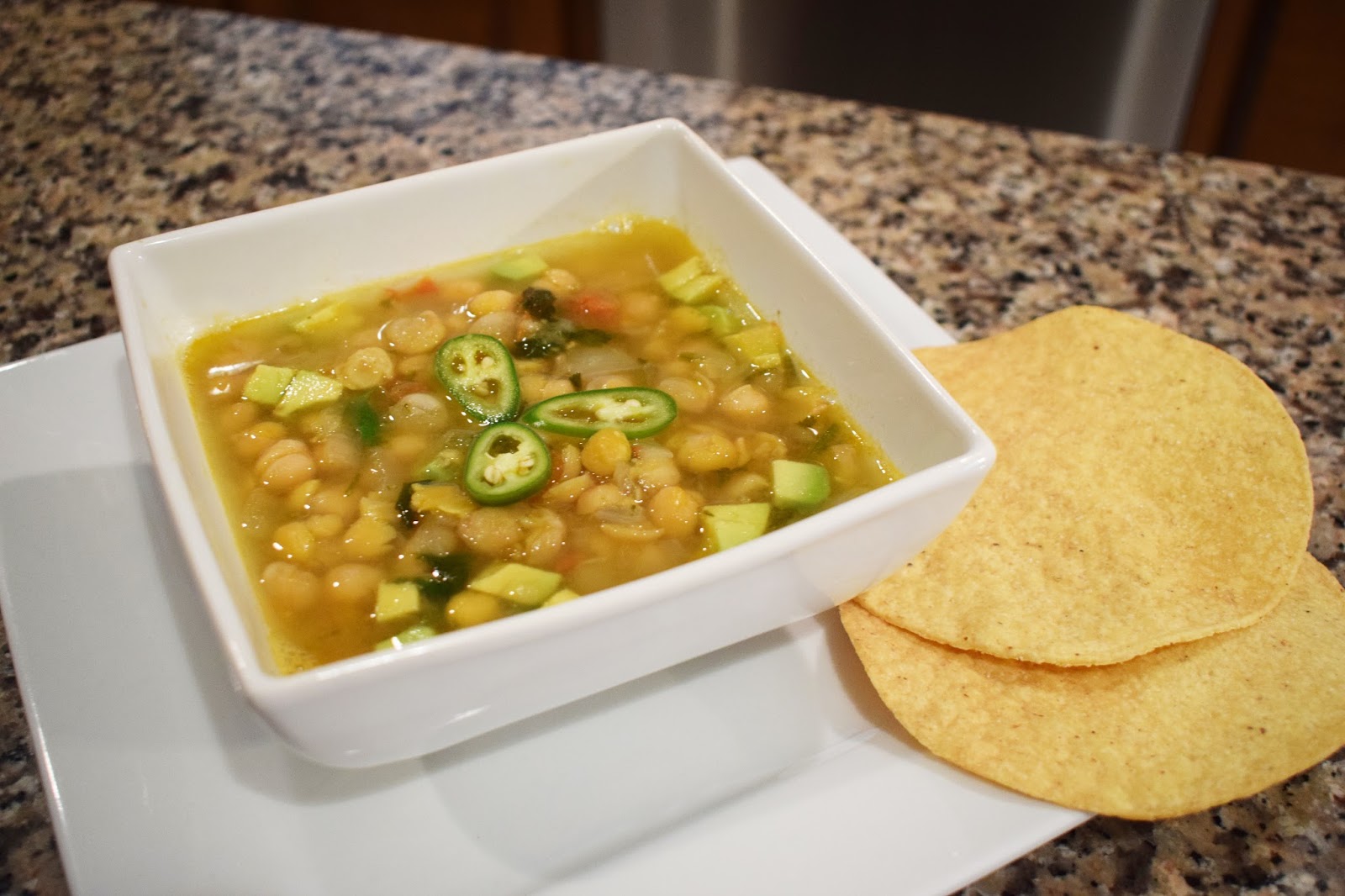 Garbanzo Soup Easy Cooking with Sandy