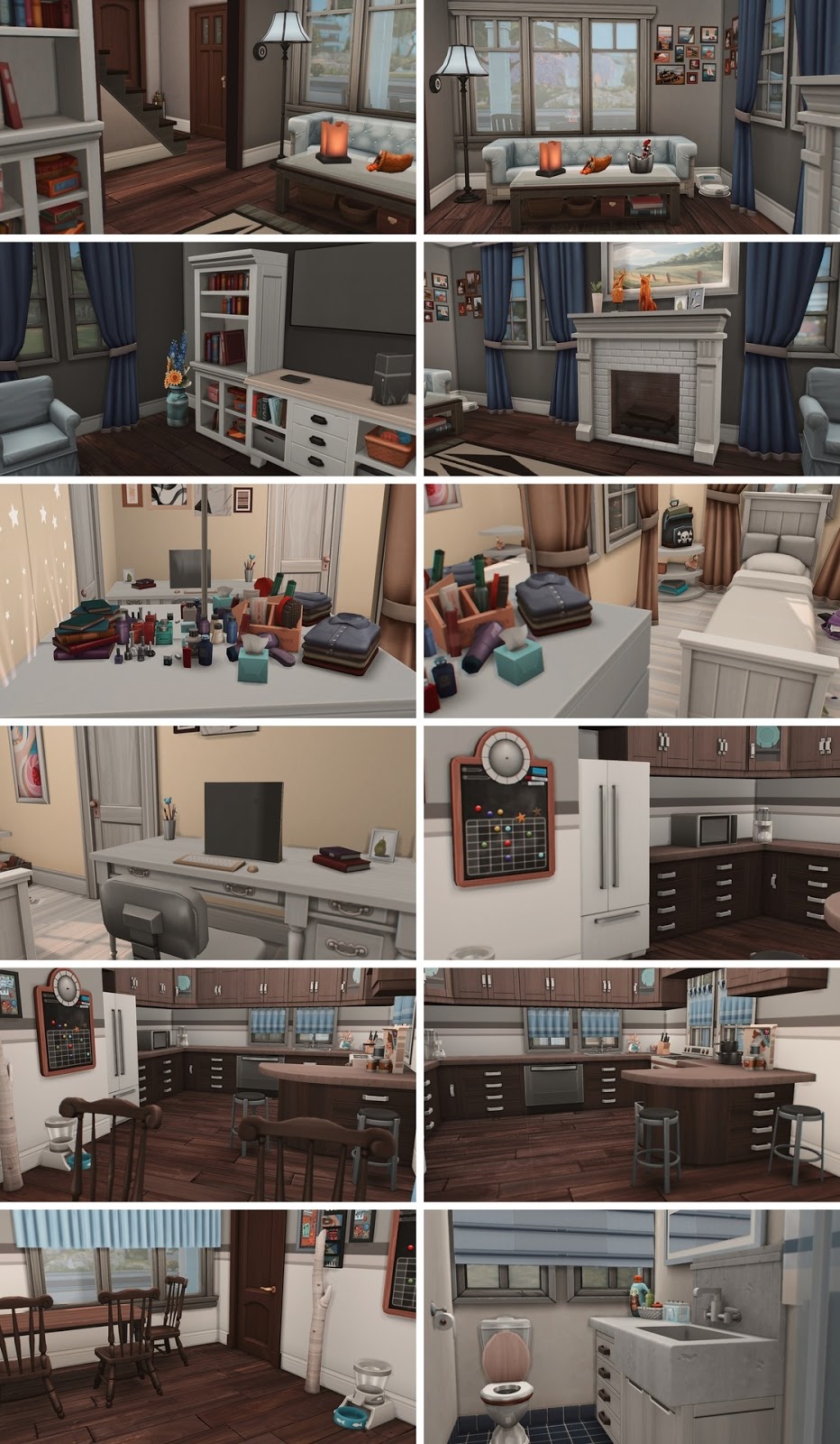 moonghostly Mint Mist House by moonghostly for The Sims 4 (NO CC!)