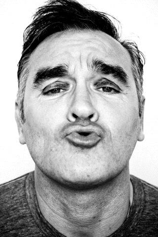 Morrissey Rostro del cantante Morrissey