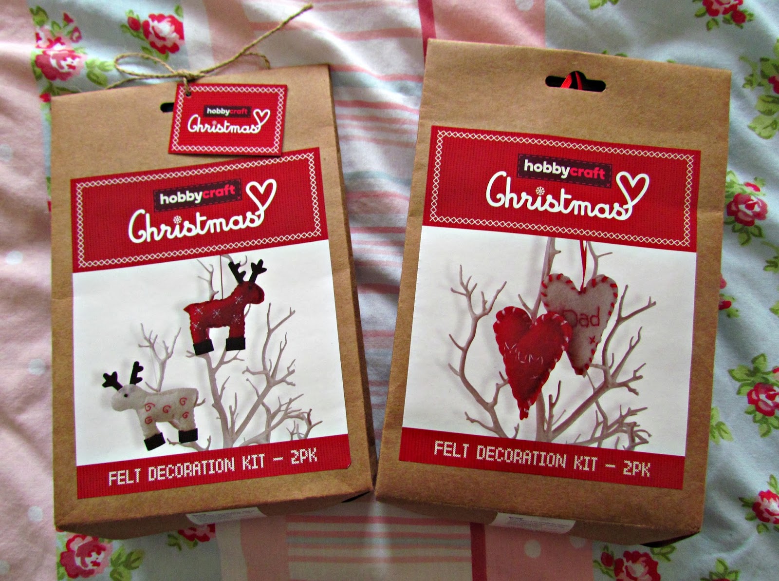 Hobbycraft  Christmas Felt Decoration Kits ♥  Dolly Dowsie